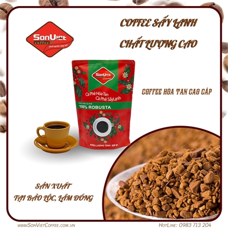 CÀ PHÊ HÒA TAN CAO CẤP 500GR