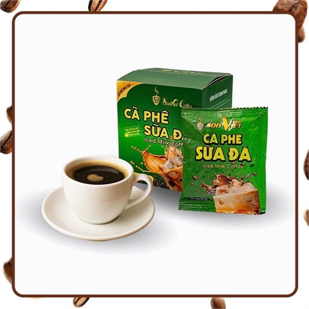 Cà phê sữa đá (Hộp 10 gói x15gr)