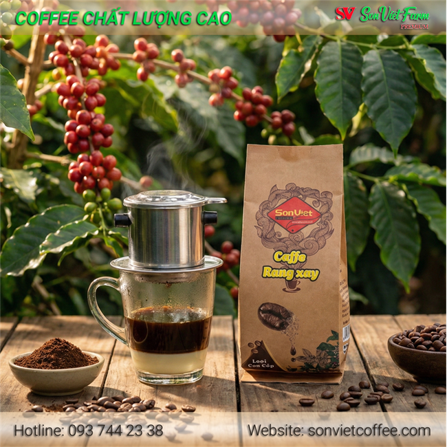 CAFE RANG XAY 100G